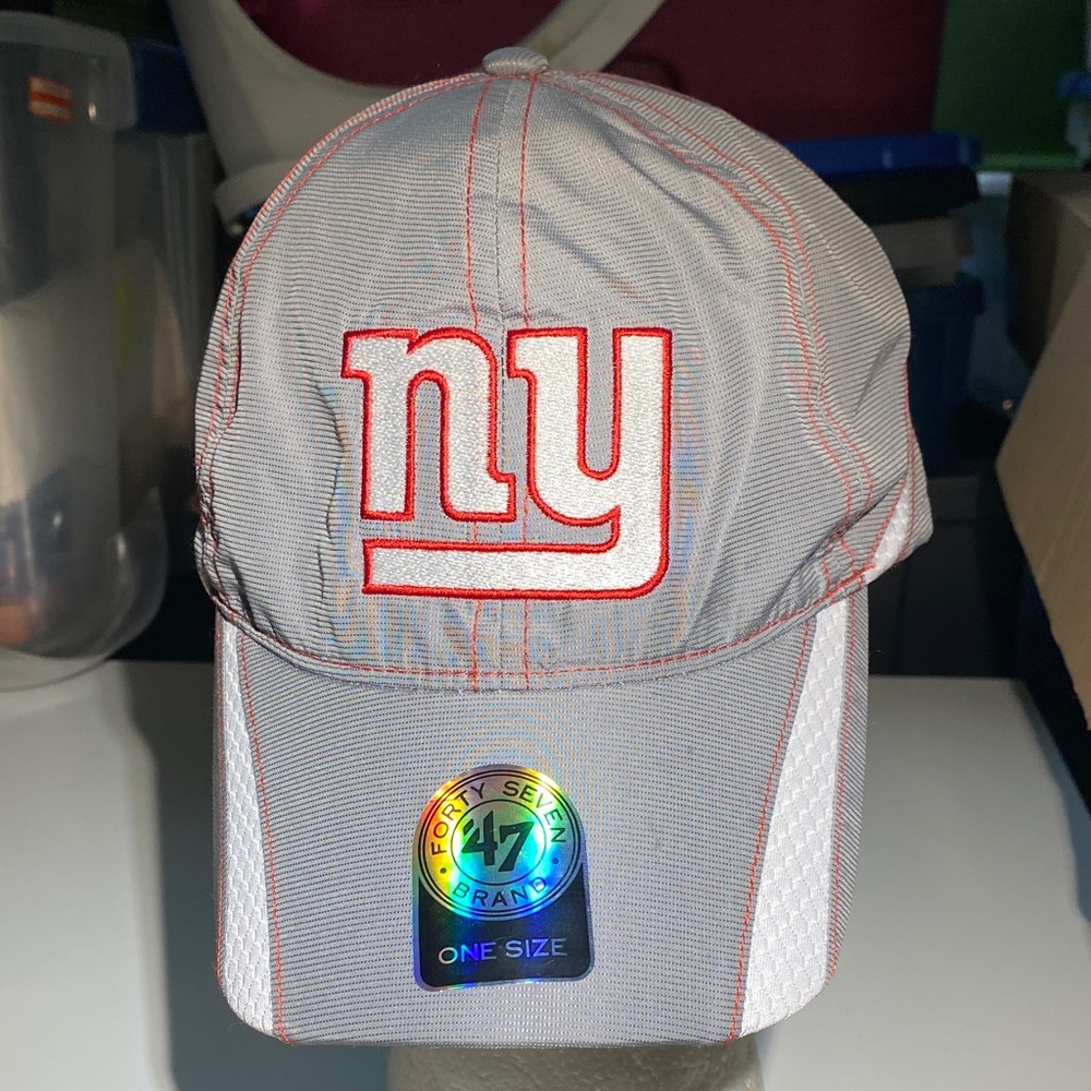 New York Giants NFL Men’s ‘47 Buzzsaw Wick-Tech Adjustable Hat Cap